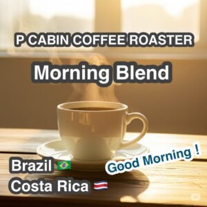 (P Cabin Morning Blend) 100g Made-to-order, home-roasted coffee beans
